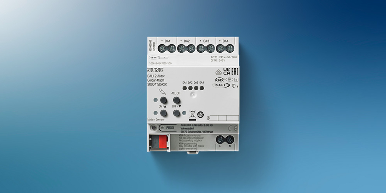 KNX DALI 2 Gateway Colour bei Elektroservice Höhnel GmbH in Altenberg